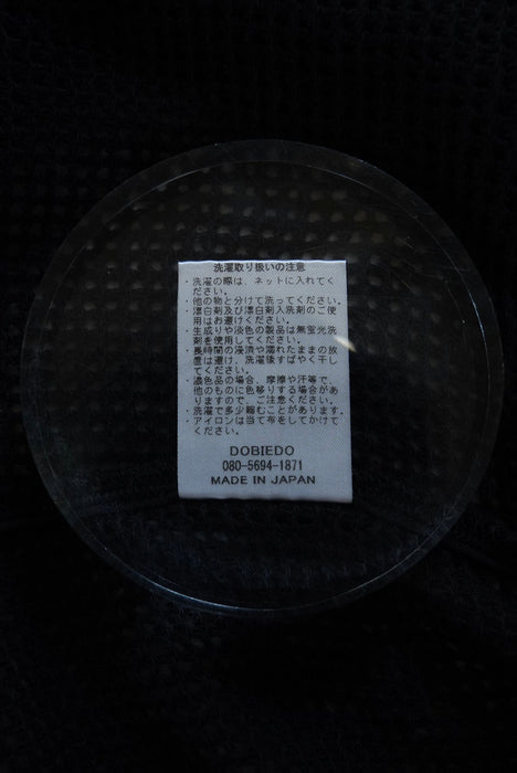 HAPPYEND mesh tee black