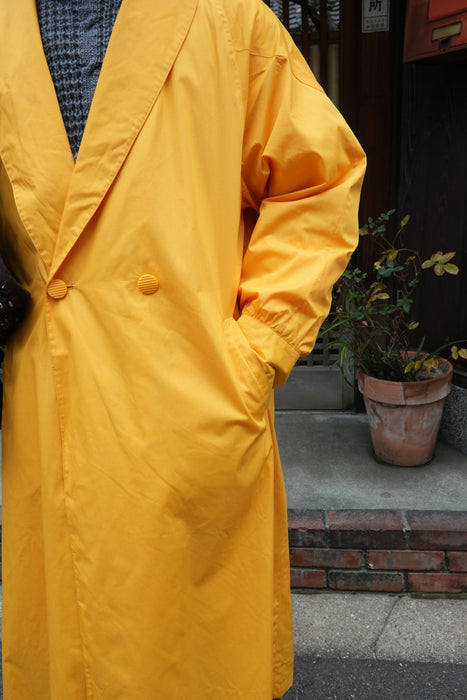 80s totes puff rain coat