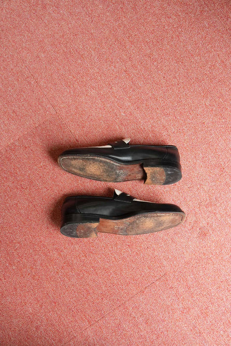 90s BACHRACH 2-tone penny loafer