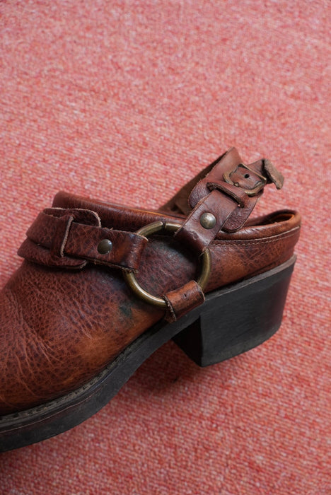 80s FRYE easy western shoes