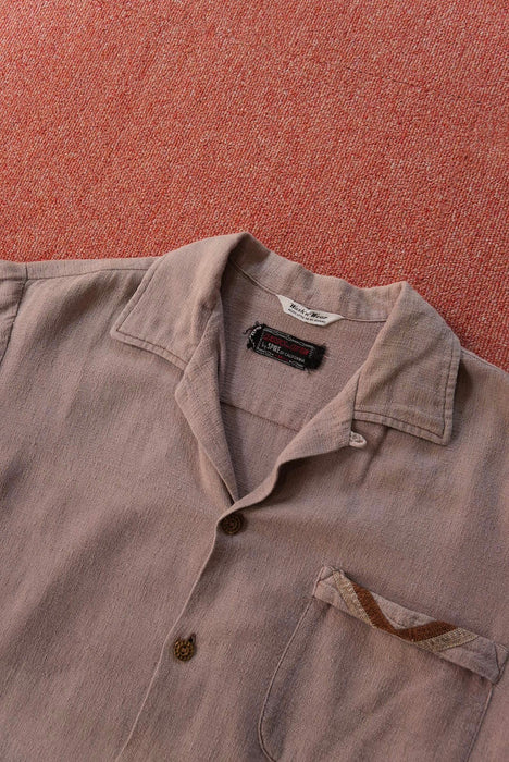 60s SPIRE cotton jacquard shirts