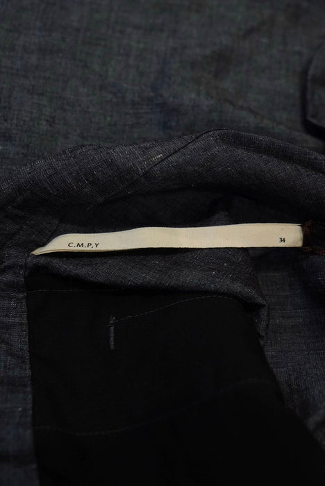 C.M.P.Y 24YR BLUE Linen×Banboo 34inch