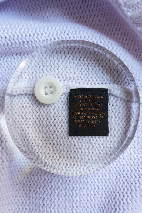 90s Eddie Bower cotton knit cardigan