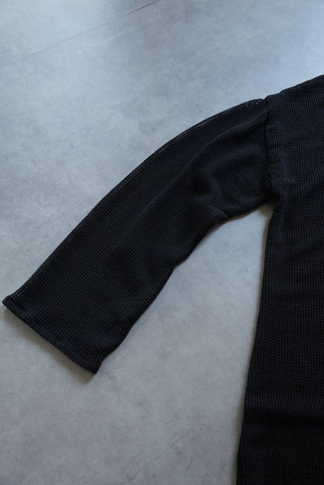 HAPPYEND mesh tee black