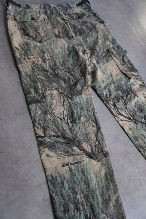 90s Cabelas real tree flannel pants