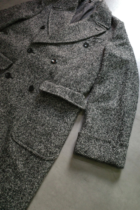 EMPORIO ARMANI virgin wool×alpaca coat