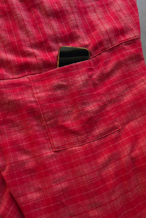 90s tartan Thailand pants