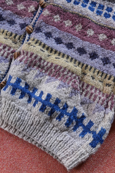 80s Foreign Affair Ecuador knit hoodie