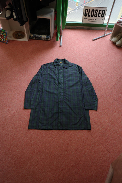 90s A BATHING APE blackwatch nylon coat