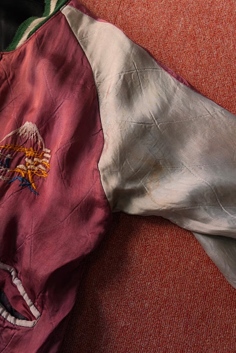 50s satin souvenir jacket