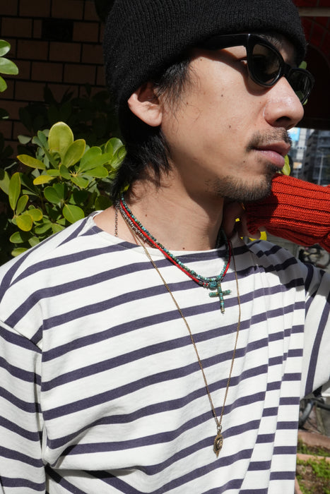 NAM Banana Basque Shirts OFF/NAVY size2