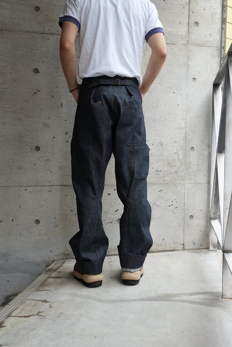 HAPPYEND drape painter denim