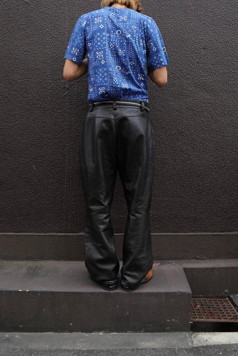 90s BANANA REPUBLIC leather pants