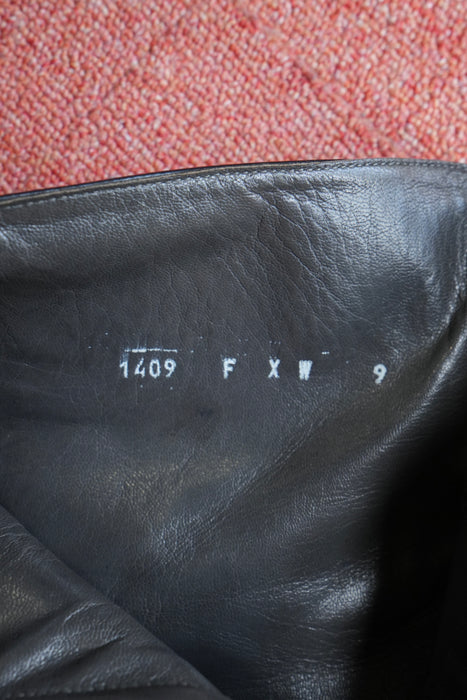 90s CARLO MARTINI sidezip boots