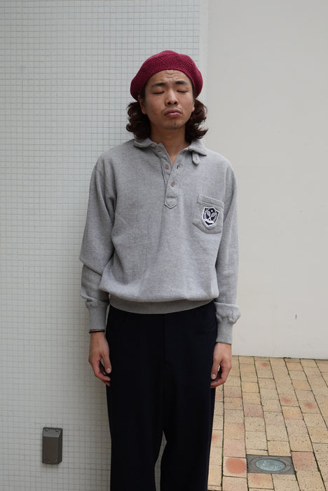 90s Ralph Lauren sweat polo shirt