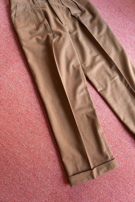 80s OLIVER wool slacks