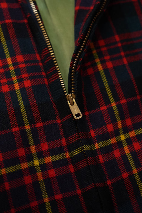 6.70s tartan check wool sports jacket