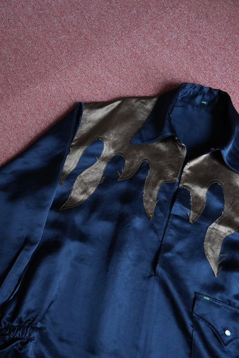 NAM Bellows Skipper Shirts-fire Midnight