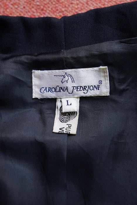 80s CAROLINA PEDRJOIN verginewool Haori