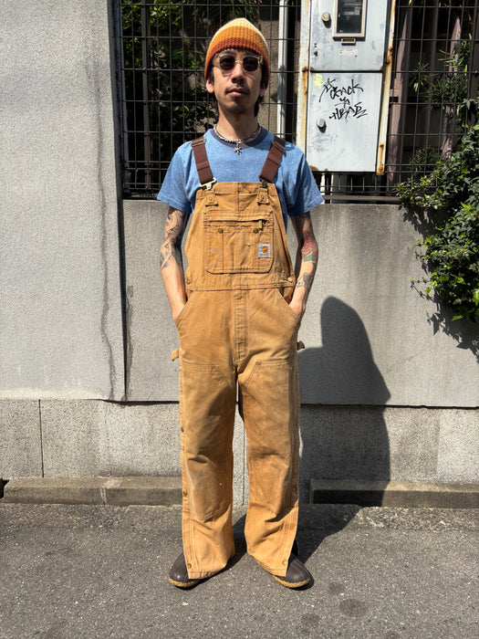 90s Carhartt duck doubleknee overall