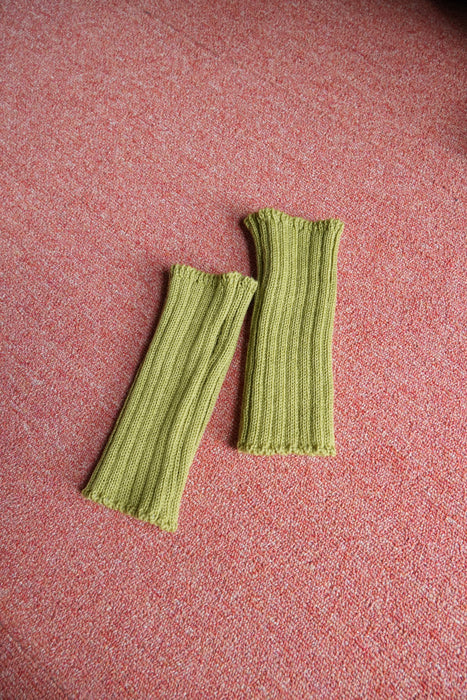 LEUCTFEUR GLOVES FINGERLESS Pistachio