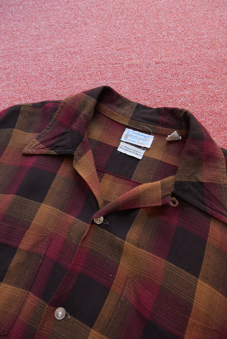 70s TOWN CRAFT rayon shirts