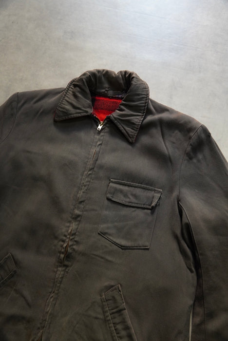 40s reversible wool gabardine jacket