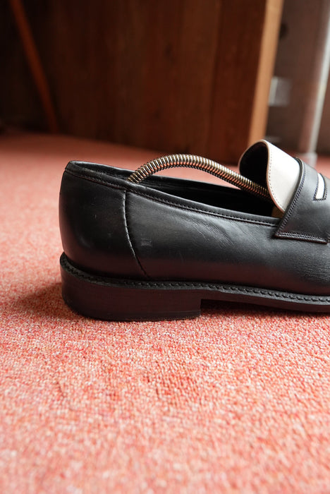 90s BACHRACH 2-tone penny loafer