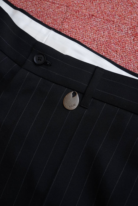 NAM HORN SLACKS BLK ST size2