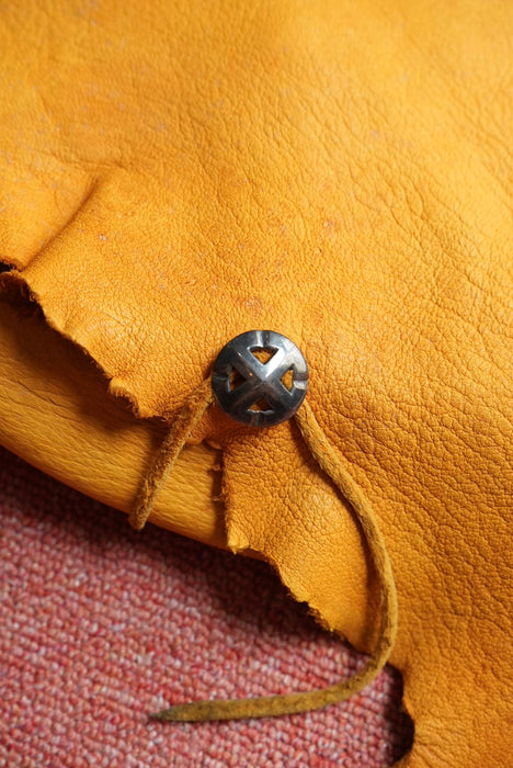 deerskin shoulder bag