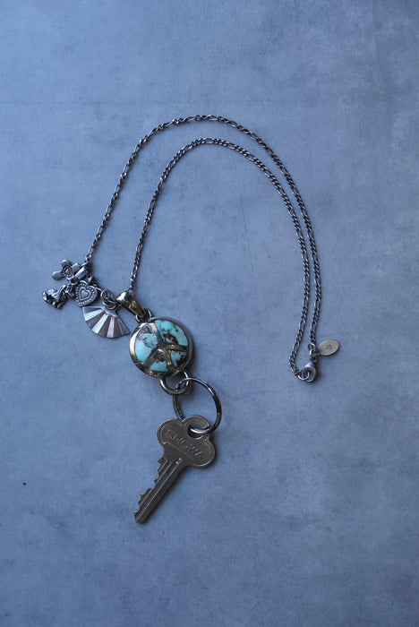 handmade silver charm "peace"