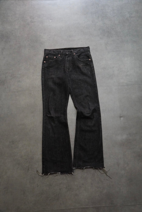 00s Levi's 517 Black Yarn-dyed