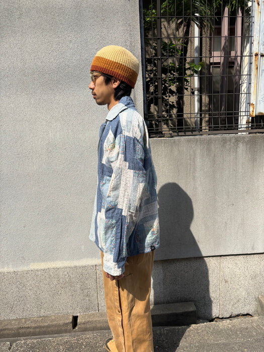 Remake patchwork batik jacket