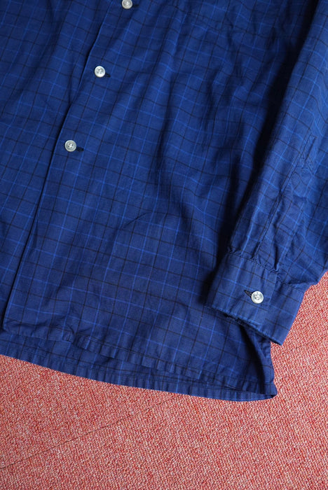 60s Hathanay cotton check shirt