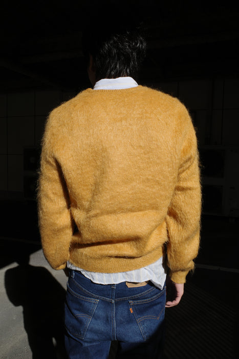 60s SEARS mohair v-neck sweater
