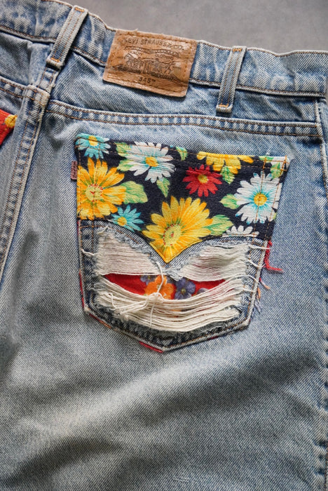 90s Levi's remake short denim