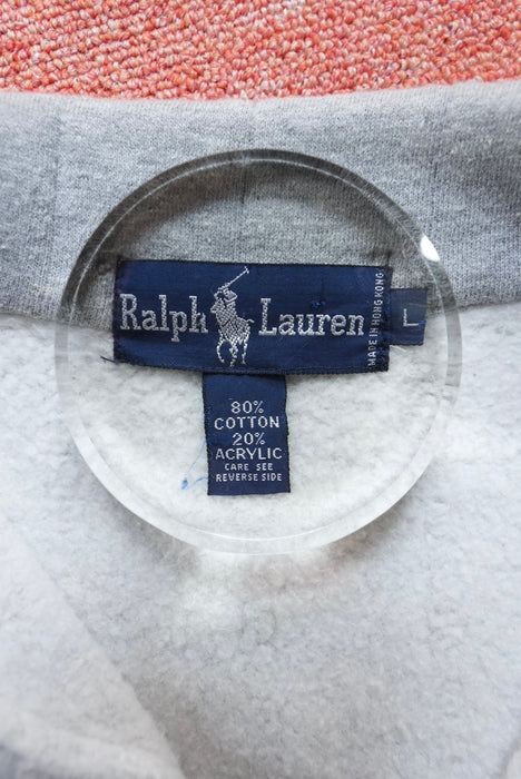 90s Ralph Lauren sweat polo shirt