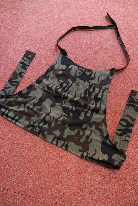 NAM HEAD APRON FIRE CAMO KHAKI