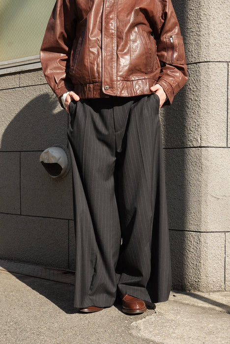 NAM HORN SLACKS BLK ST size2