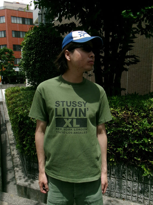 90~00s STUSSY LIVIN’ XL tee