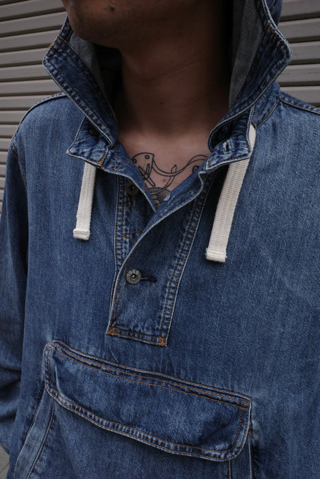 2020s GAP denim anorak jacket