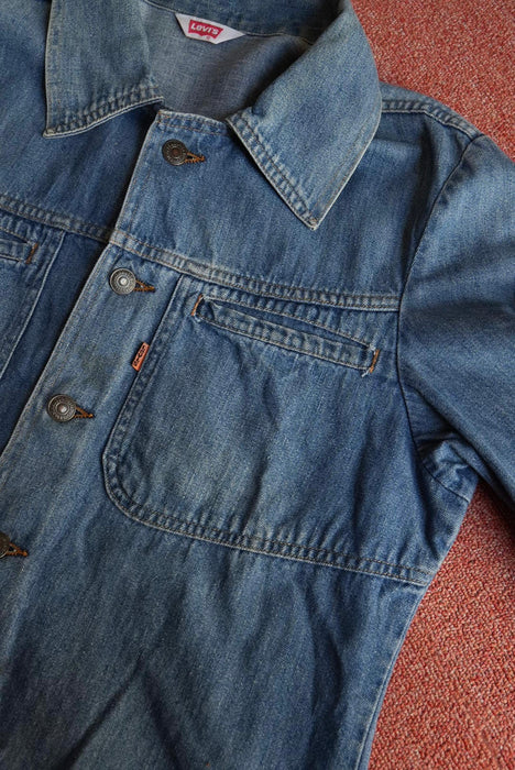 70s Levi's chambray shirt jacket