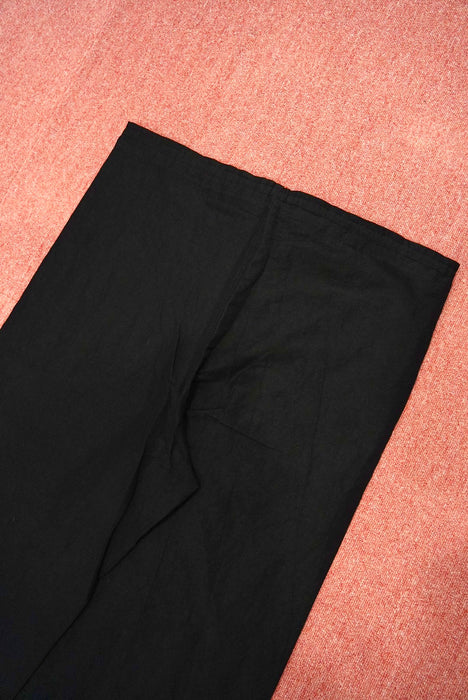 C.M.P.Y 24YR BLACK Linen×Banboo 34inch