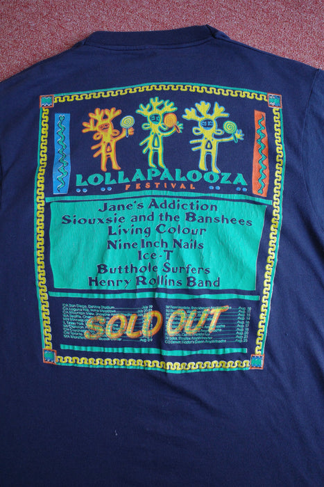 91s Lolla palooza tour tee