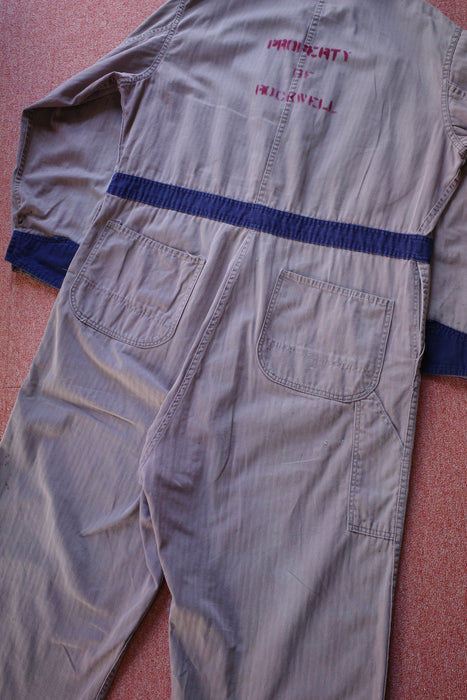 50s ROCKWELL work coverall