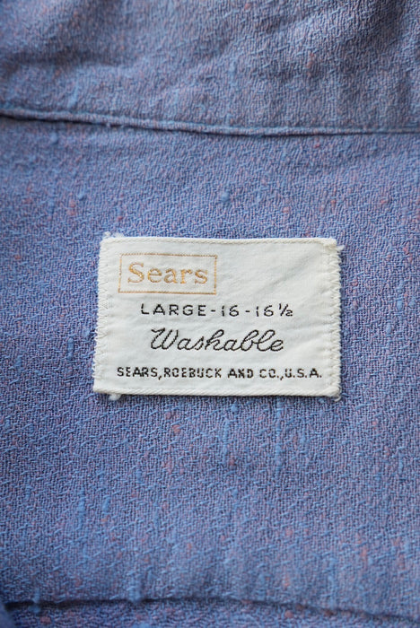 60s Sears beautiful jacquard shirts