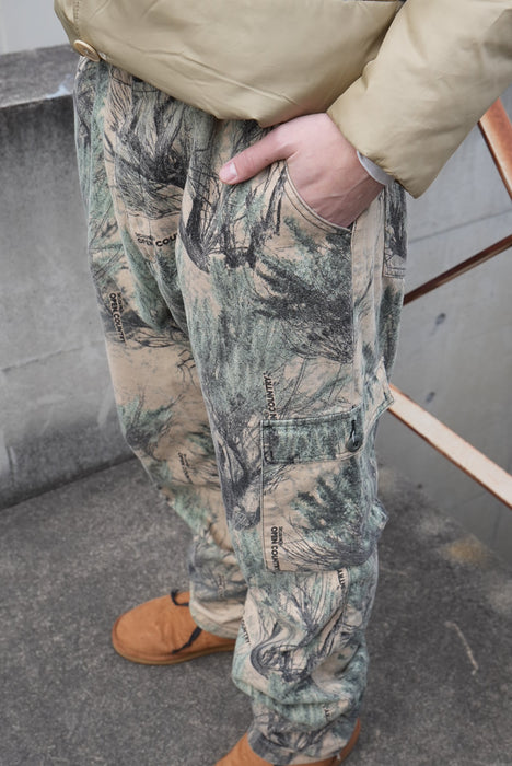 90s Cabelas real tree flannel pants