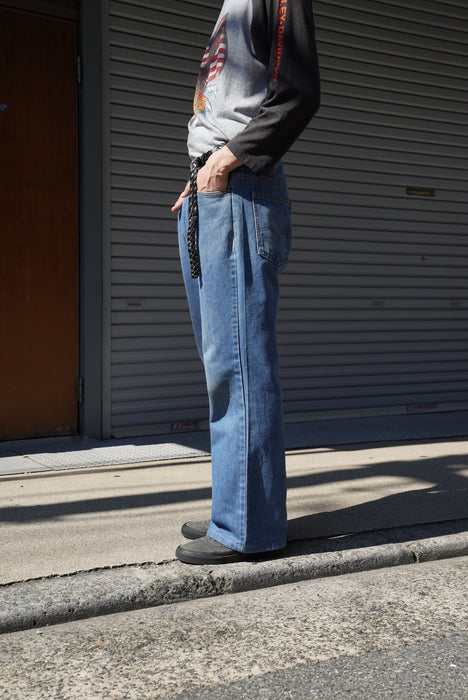 70s Levi's 517 flare denim