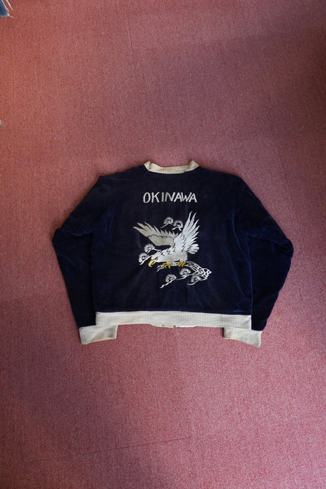 50s velours souvenir jacket