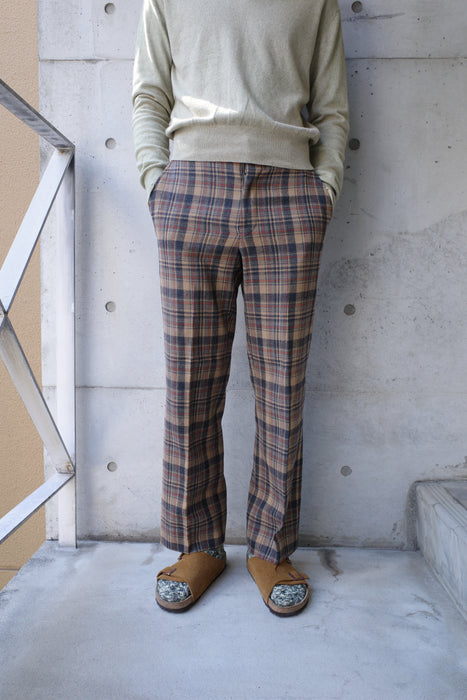 70s PENDELETON check wool slacks